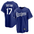 Kooe LA.Dodgers #17 Shohei Ohtani Player Royal Home Game Stitched Jerseys