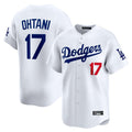 Kooe LA.Dodgers #17 Shohei Ohtani Player White Limited Home Stitched Jerseys