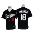 Kooe LA.Dodgers #18 Yoshinobu Yamamoto Player Black Limited Home Stitched Jerseys