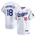 Kooe LA.Dodgers #18 Yoshinobu Yamamoto Player White Tokyo Series Vapor Premier Limited Stitched Jerseys