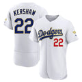 Kooe LA.Dodgers #22 Clayton Kershaw Player Gold White 2026 Collection Stadium Limited Elite Stitched Jerseys