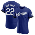 Kooe LA.Dodgers #22 Clayton Kershaw Player Royal City Connect Elite Home Stitched Jerseys