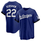 Kooe LA.Dodgers #22 Clayton Kershaw Player Royal City Connect Home Game Stitched Jerseys