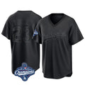 Kooe LA.Dodgers #23 Kyle Tucker Player Black World Series Meet Pitch Fashion T-shirt Stitched Jerseys