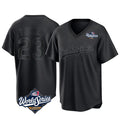 Kooe LA.Dodgers #23 Kyle Tucker Player Black World Series Pitch Fashion T-shirt Stitched Jerseys
