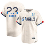 Kooe LA.Dodgers #23 Kyle Tucker Player Cream City Connect Limited Home Stitched Jerseys