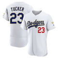 Kooe LA.Dodgers #23 Kyle Tucker Player Gold White 2026 Collection Stadium Limited Elite Stitched Jerseys