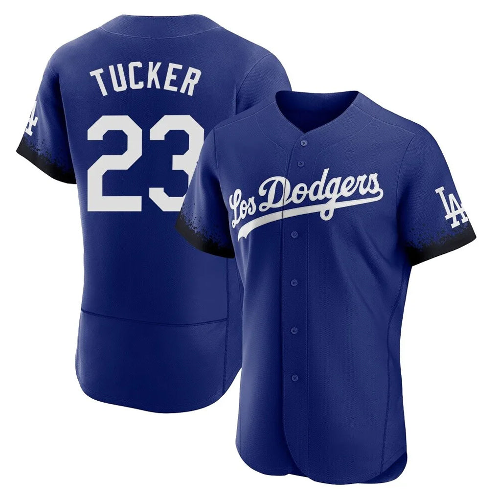 Kooe LA.Dodgers #23 Kyle Tucker Player Royal City Connect Elite Home Stitched Jerseys