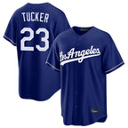 Kooe LA.Dodgers #23 Kyle Tucker Player Royal Game Stitched Jerseys