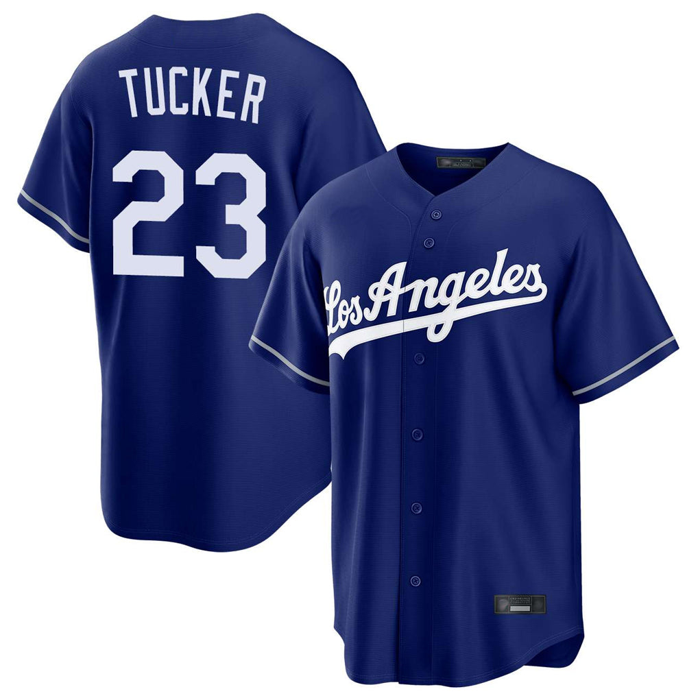 Kooe LA.Dodgers #23 Kyle Tucker Player Royal Game Stitched Jerseys