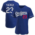 Kooe LA.Dodgers #23 Kyle Tucker Player Royal Limited Elite Home Stitched Jerseys