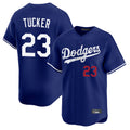 Kooe LA.Dodgers #23 Kyle Tucker Player Royal Limited Home Stitched Jerseys