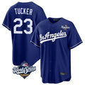 Kooe LA.Dodgers #23 Kyle Tucker Player Royal World Series Game Stitched Jerseys