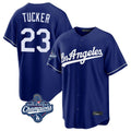 Kooe LA.Dodgers #23 Kyle Tucker Player Royal World Series Meet Game Stitched Jerseys