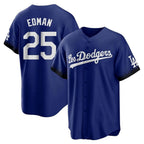 Kooe LA.Dodgers #25 Tommy Edman Player Royal City Connect Home Game Stitched Jerseys