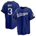 Kooe LA.Dodgers #3 Edwin D¨ªaz Player Royal City Connect Home Game Stitched Jerseys
