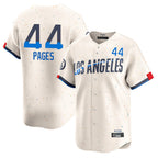 Kooe LA.Dodgers #44 Andy Pages Player Cream City Connect Limited Home Stitched Jerseys
