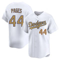 Kooe LA.Dodgers #44 Andy Pages Player Gold Collection Limited Home Stitched Jerseys