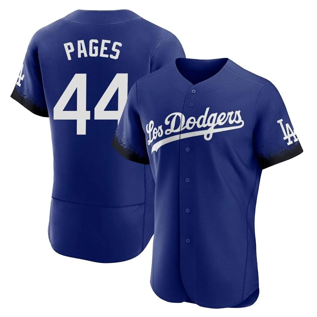 Kooe LA.Dodgers #44 Andy Pages Player Royal City Connect Elite Home Stitched Jerseys