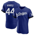 Kooe LA.Dodgers #44 Andy Pages Player Royal City Connect Elite Home Stitched Jerseys