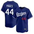 Kooe LA.Dodgers #44 Andy Pages Player Royal Limited Home Stitched Jerseys