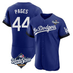 Kooe LA.Dodgers #44 Andy Pages Player Royal World Series City Connect Elite Home Stitched Jerseys