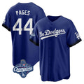 Kooe LA.Dodgers #44 Andy Pages Player Royal World Series Meet City Connect Home Game Stitched Jerseys
