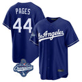 Kooe LA.Dodgers #44 Andy Pages Player Royal World Series Meet Game Stitched Jerseys