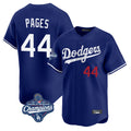 Kooe LA.Dodgers #44 Andy Pages Player Royal World Series Meet Limited Home Stitched Jerseys