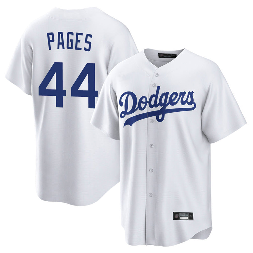 Kooe LA.Dodgers #44 Andy Pages Player White Game Home Stitched Jerseys