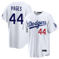 Kooe LA.Dodgers #44 Andy Pages Player White Home Game Stitched Jerseys