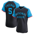 Kooe LA.Dodgers #5 Freddie Freeman Player Black National League All-Star Limited Elite Home Stitched Jerseys