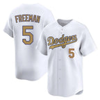 Kooe LA.Dodgers #5 Freddie Freeman Player White Collection Limited Home Stitched Jerseys