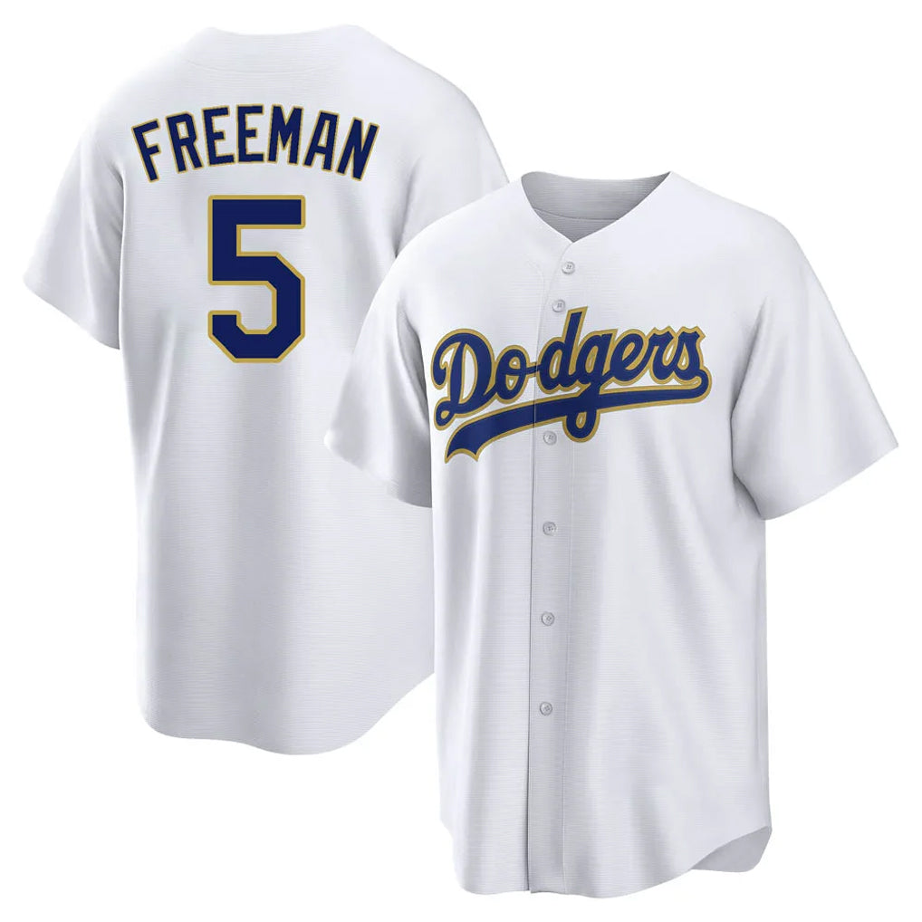 Kooe LA.Dodgers #5 Freddie Freeman Player White 2026 Collection Stadium Game Stitched Jerseys