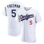 Kooe LA.Dodgers #5 Freddie Freeman Player White 2026 Collection Stadium Limited Elite Stitched Jerseys
