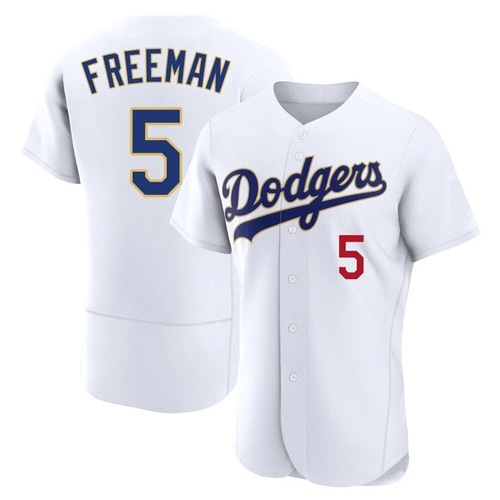 Kooe LA.Dodgers #5 Freddie Freeman Player White 2026 Collection Stadium Limited Elite Stitched Jerseys