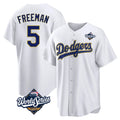 Kooe LA.Dodgers #5 Freddie Freeman Player White World Series 2026 Collection Stadium Game Stitched Jerseys