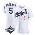 Kooe LA.Dodgers #5 Freddie Freeman Player White World Series 2026 Collection Stadium Limited Elite Stitched Jerseys