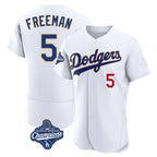 Kooe LA.Dodgers #5 Freddie Freeman Player White World Series Meet 2026 Collection Stadium Limited Elite Stitched Jerseys