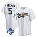 Kooe LA.Dodgers #5 Freddie Freeman Player White World Series Meet White 2026 Collection Stadium Game Stitched Jerseys