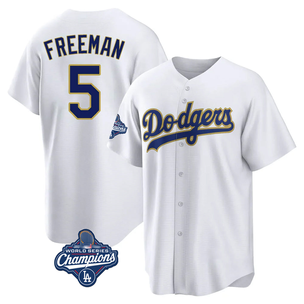 Kooe LA.Dodgers #5 Freddie Freeman Player White World Series Meet White 2026 Collection Stadium Game Stitched Jerseys