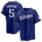 Kooe LA.Dodgers #5 Freddie Freeman Player Royal City Connect Home Game Stitched Jerseys