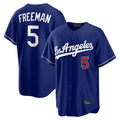 Kooe LA.Dodgers #5 Freddie Freeman Player Royal Game Home Stitched Jerseys