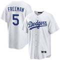Kooe LA.Dodgers #5 Freddie Freeman Player White Game Home Stitched Jerseys