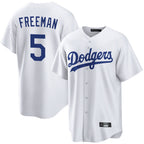 Kooe LA.Dodgers #5 Freddie Freeman Player White Game Home Stitched Jerseys
