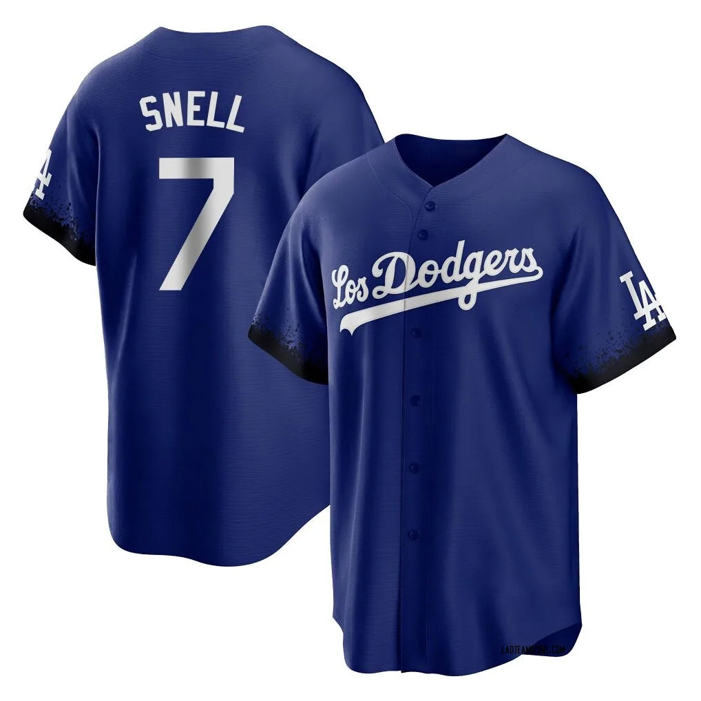 Kooe LA.Dodgers #7 Blake Snell Player Royal City Connect Home Game Stitched Jerseys