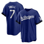 Kooe LA.Dodgers #7 Blake Snell Player Royal City Connect Home Game Stitched Jerseys
