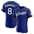 Kooe LA.Dodgers #8 Enrique Hern¨¢ndez Player Royal City Connect Elite Home Stitched Jerseys