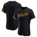 Kooe LA.Dodgers Blank Player Black Snake Skin City Limited Elite Home Stitched Jerseys