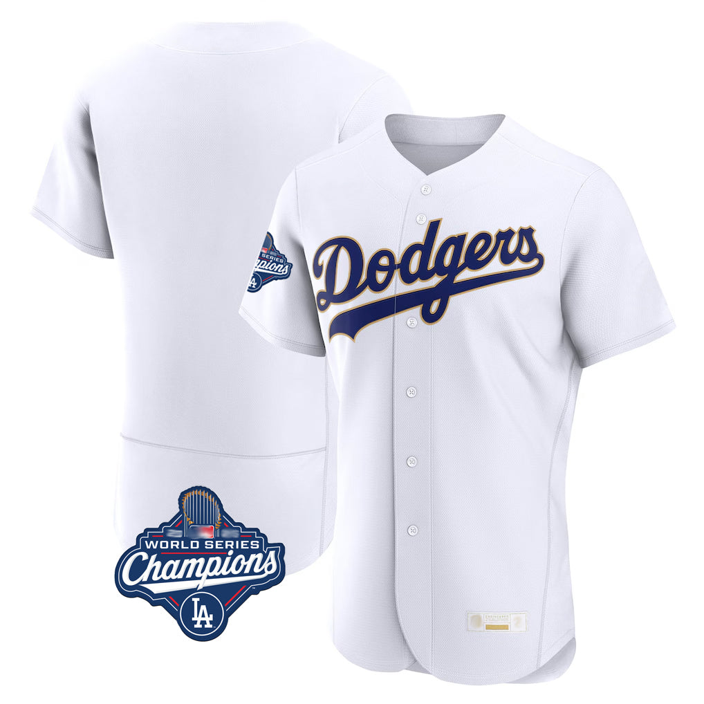 Kooe LA.Dodgers Blank Player Gold White 2026 Collection Stadium Limited Elite World Series Meet Stitched Jerseys